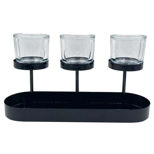 Mainstays Black Metal Centerpiece