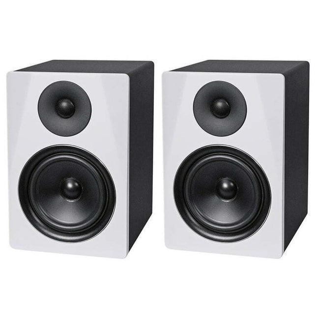 (2) Rockville DPM6W Dual Powered 6.5" 420 Watt Active Studio Monitor Speakers