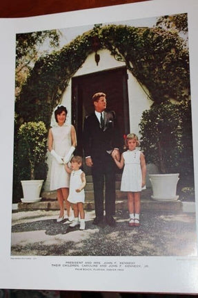 Original JFK Easter 1963 White House Response Photo From JFK’s Files