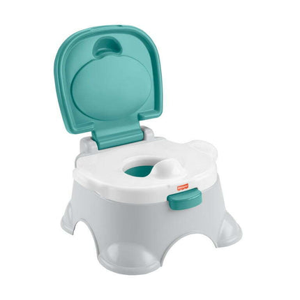 Fisher-Price 3-in-1 Toddler Potty Training Toilet Ring and Stepstool