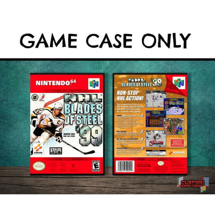 NHL Blades of Steel '99 | (N64DG-V) Nintendo 64 - Game Case Only - No Game
