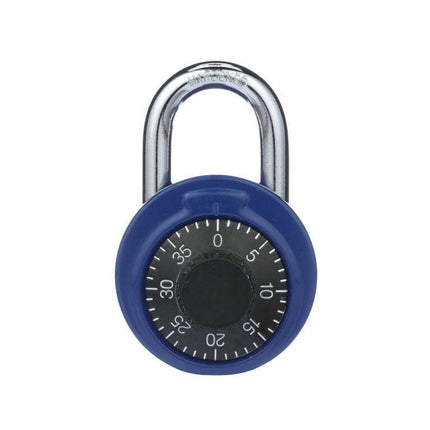 Brinks, 48mm Combination Dial Padlock, Blue