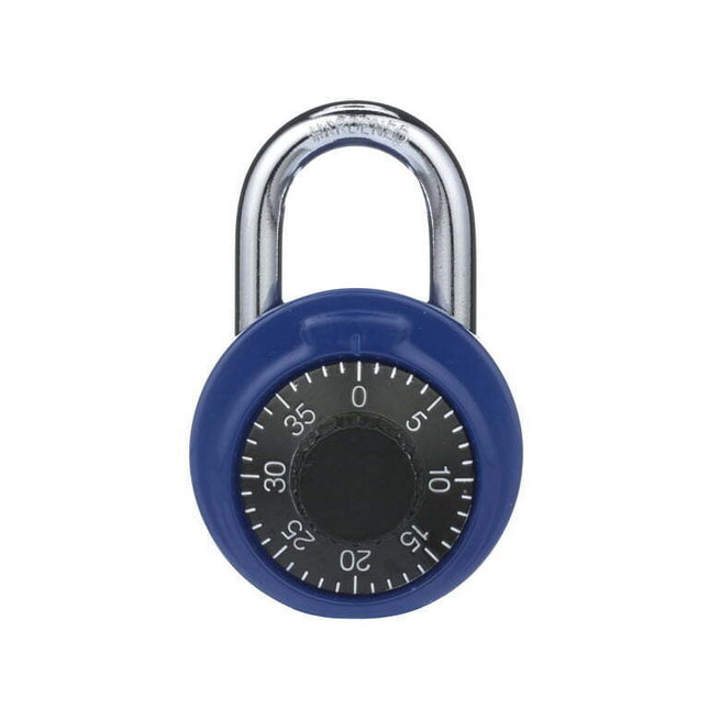 Brinks, 48mm Combination Dial Padlock, Blue