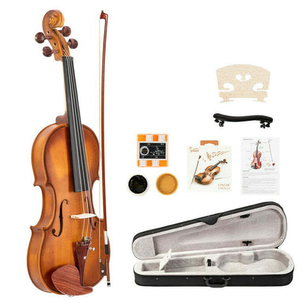 Veryke 4/4 Spruce Panel Violin - Matte Natural