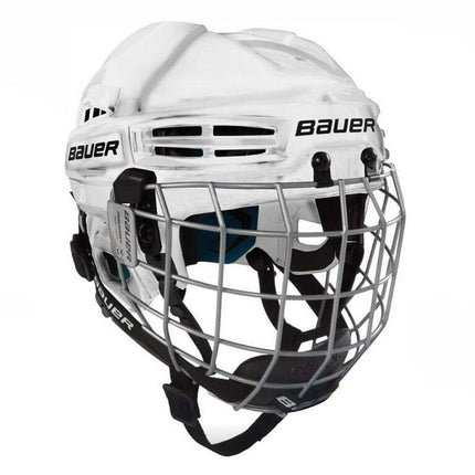 Nike Bauer Prodigy Youth Combo Bull Riding Helmet White XS