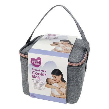 Parents Choice Pc Breast Milk Cooler Bag-heather Gray