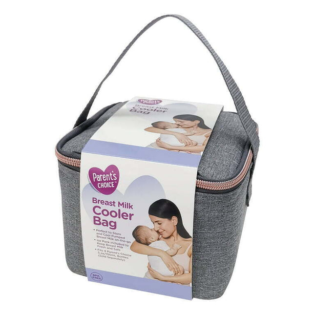 Parents Choice Pc Breast Milk Cooler Bag-heather Gray
