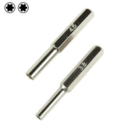 Ana 3.8mm + 4.5mm Screwdriver Bit For NES SNES N64 Game Boy Security Tool