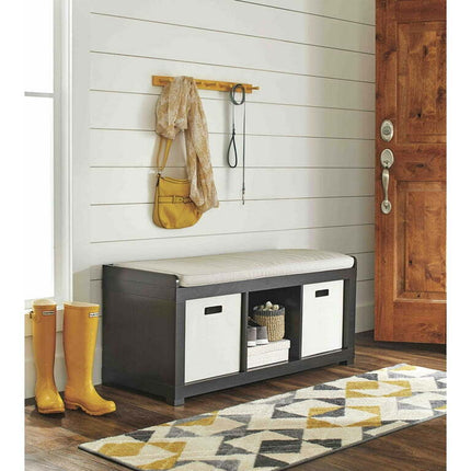 Better Homes & Gardens 3-Cube Shoe Storage Bench, Espresso