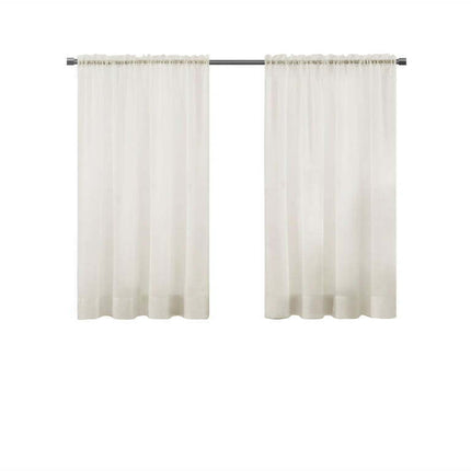 Mainstays Sheer Voile Single Curtain Panel 59"x63" Ivory