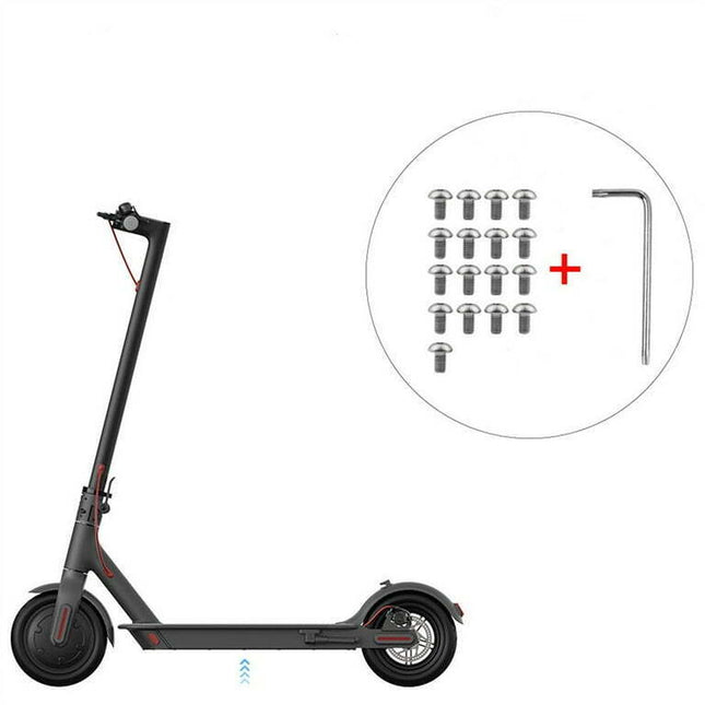 17Pcs Electric Scooter Bottom Cover Steel Screws for M365 Pro Pro2 1S