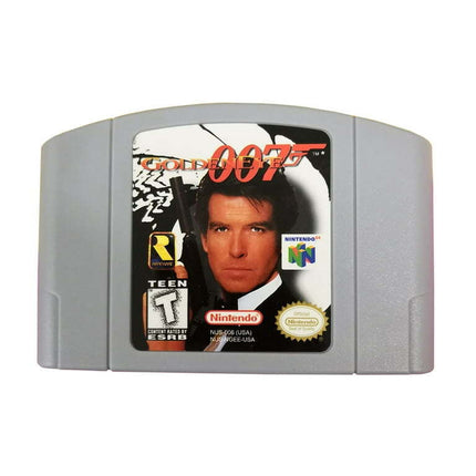 Goldeneye 007 Video Games Cartridge Card for N 64 Us Version
