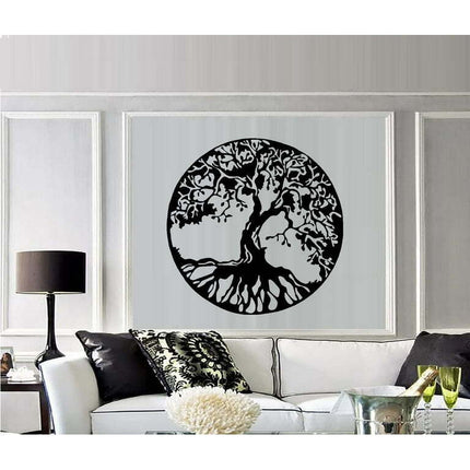 Decal ~ Celtic Tree of Life ~ Wall or Window Decal 22" x 22"