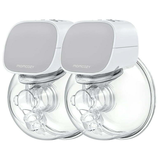 Momcozy S9 Double Wearable Electric Breast Pumps 24mm Grey