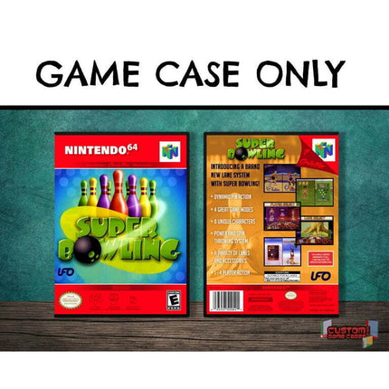Super Bowling | (N64DG-V) Nintendo 64 - Game Case Only - No Game