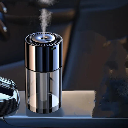 Portable room 7 Car Humidifier w/ Rotating Diamond Lights Transform Room  or Car