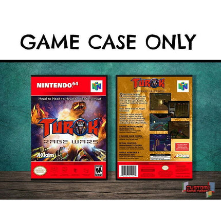 Turok: Rage Wars | (N64DG-V) Nintendo 64 - Game Case