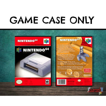 N64 Controller Pak | (N64DG-V) Nintendo 64 - Game Case Only - No Game
