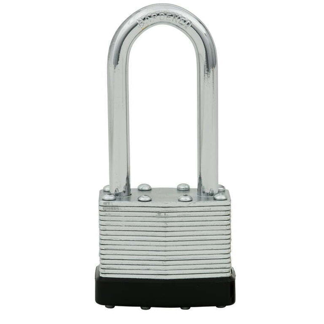 Hyper Tough, Laminated Steel 40mm Keyed Padlock with 2 1/2in Shackle