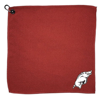 Arkansas Razorbacks 15" x 15" Microfiber Golf Towel