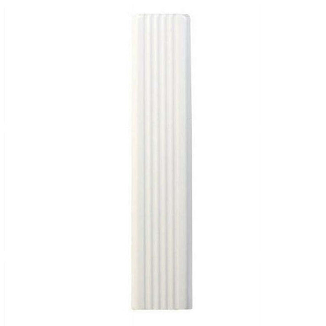 Amerimax 27075 Downspout Extension, 2" x 3" x 15", Aluminum, White