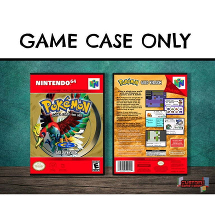 Pokemon™ Gold Version | (N64DG-V) Nintendo 64 - Game Case Only - No Game