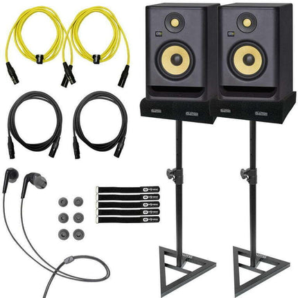 KRK  Rokit 5G4 RP5G4 5" Package Studio Monitor Speakers
