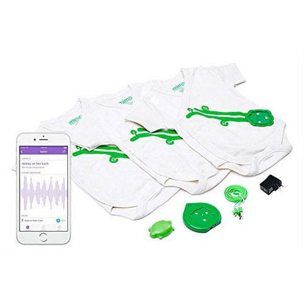 Mimo Smart Baby Breathing & Activity Monitor, 3-6 months
