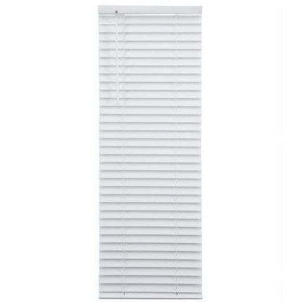 Better Homes & Gardens 2" Cordless Faux Wood Horizontal Blinds, White, 23x48