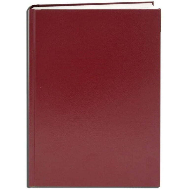 Exceed A5 Ruled Journal, Ruled, Burgundy, 120 Sheets, 100gsm
