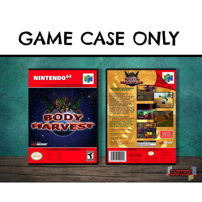 Body Harvest | (N64DG-V) Nintendo 64 - Game Case Only - No Game
