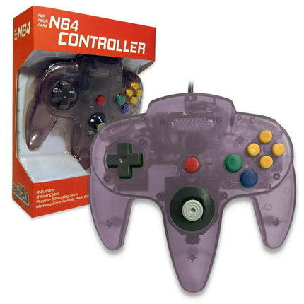 Atomic Purple Wired N64 Controller [Old Skool]