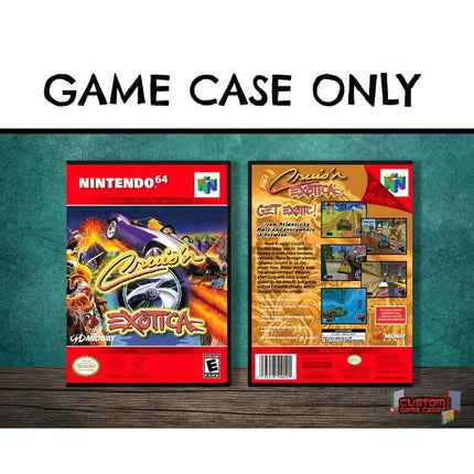 Cruis'n Exotica | (N64DG-V) Nintendo 64 - Game Case