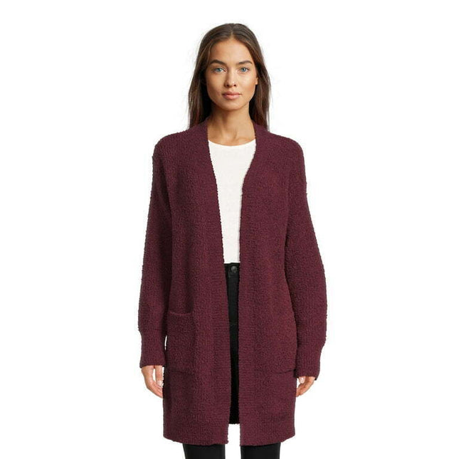 Time and Tru Women's Duster Cardigan Sweater, Midweight, Sizes XS-XXXL