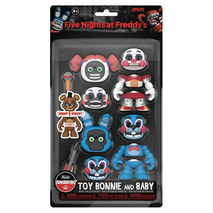 Five Nights at Freddy's Snap: Toy Bonnie & Baby 2Pk