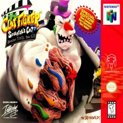 Clay Fighter: Sculptor's Cut N64 Game Cartridges for N64