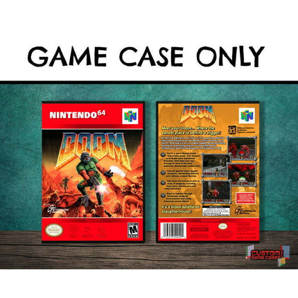 Doom (SNES Version) | (N64DG-V) Nintendo 64 - Game Case Only - No Game