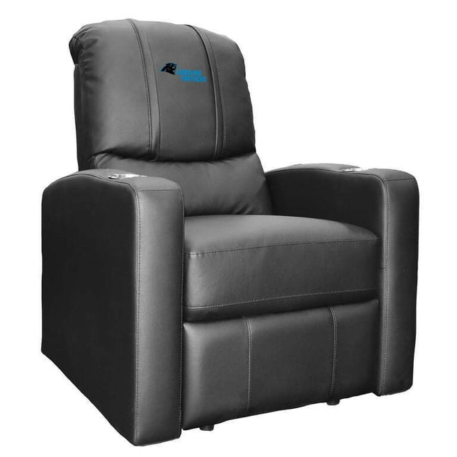Carolina Panthers Secondary Logo Stealth Recliner with Zipper System