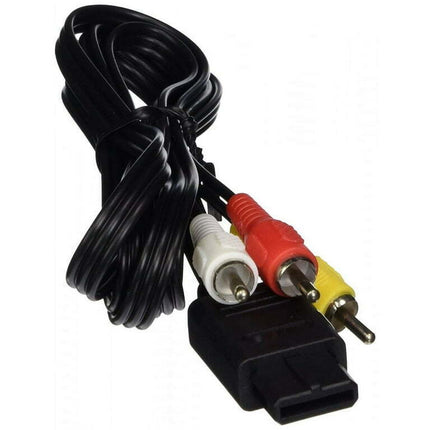 JINHEZO NINTENDO GAMECUBE/N64 STANDARD AUDIO VIDEO CABLE (Bulk Packaging)