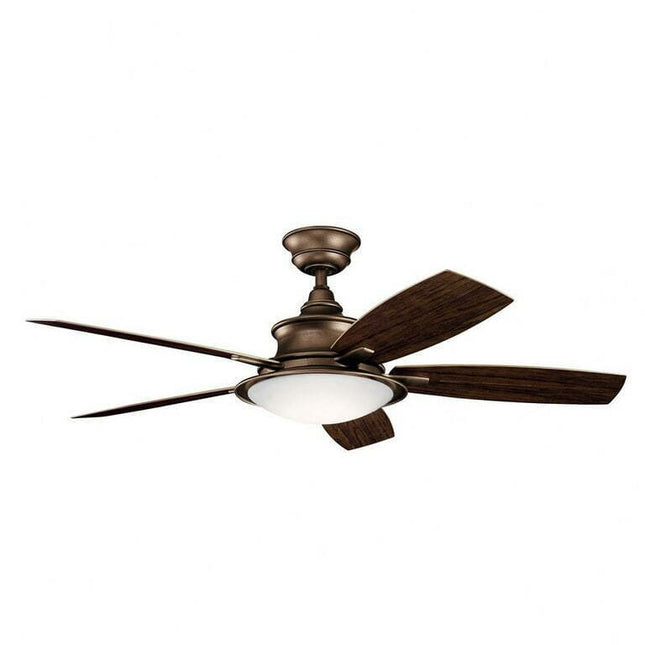 Kichler 310204 Cameron 52" 5 Blade Led Indoor / Outdoor Ceiling Fan - Copper