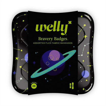 Welly Bravery Badges Space Designs, 48 bandages