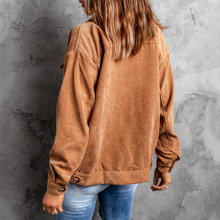 Sandy Mellow Classy Corduroy Everyday Jacket