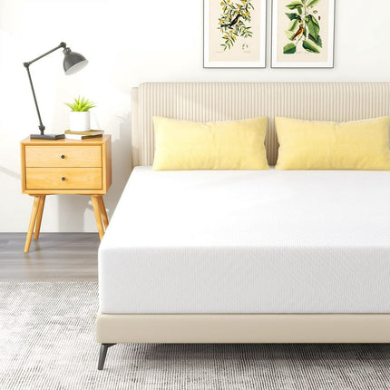 10 Inch Twin Size Mattress, Gel Memory Foam Mattress with Breathable Soft Cover, Mattress In A Box