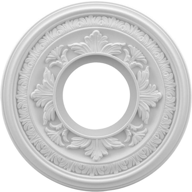 10"OD x 3 1/2"ID x 3/4"P Baltimore Thermoformed PVC Ceiling Medallion (Fits Canopies up to 4 1/4")