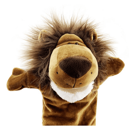 Sprifallbaby Plush Animal Hand Puppets Cute Tiger Cow Sheep Lion Rabbit Monkey Toy Kid Children Gift
