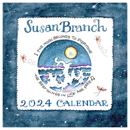 2024 TF Publishing Susan Branch 7" x 7" Monthly Mini Wall Calendar (24-2054)