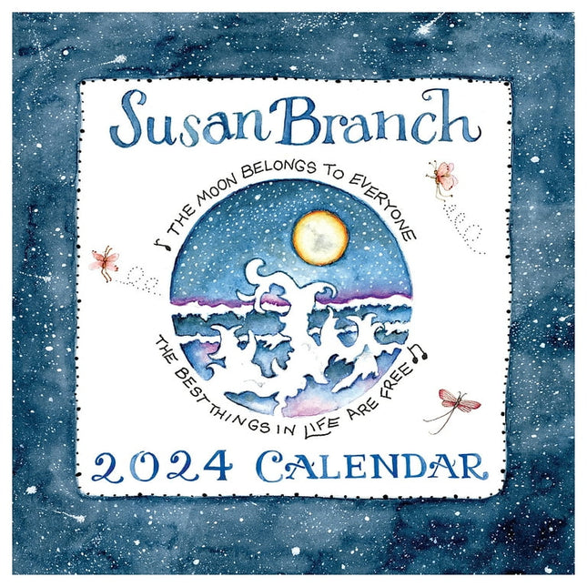 2024 TF Publishing Susan Branch 7" x 7" Monthly Mini Wall Calendar (24-2054)