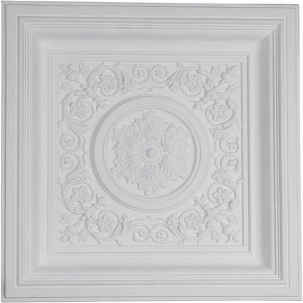 23 7/8"W x 23 7/8"H x 2 1/2"P Nicole Ceiling Tile
