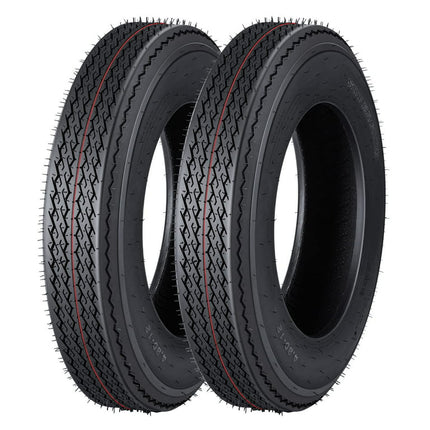 Litake 4.8-12 4.8x12 480-12 4.80-12 Trailer Tires, Load Range C, 6PR, 2Pcs