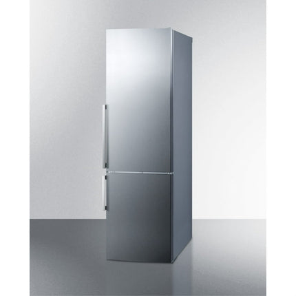 24" Wide Bottom Freezer Refrigerator With Icemaker